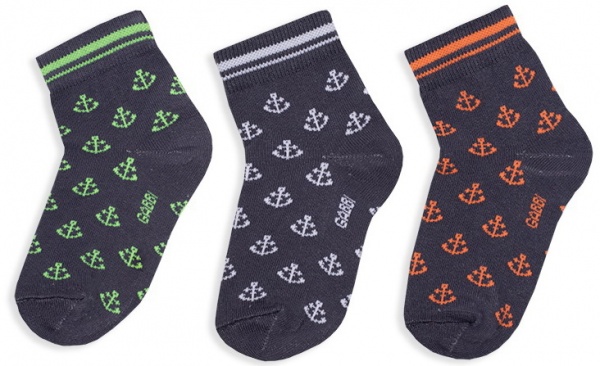 Шкарпетки для хлопчиків GABBI NSM-94 р.12–14 в асортименті 