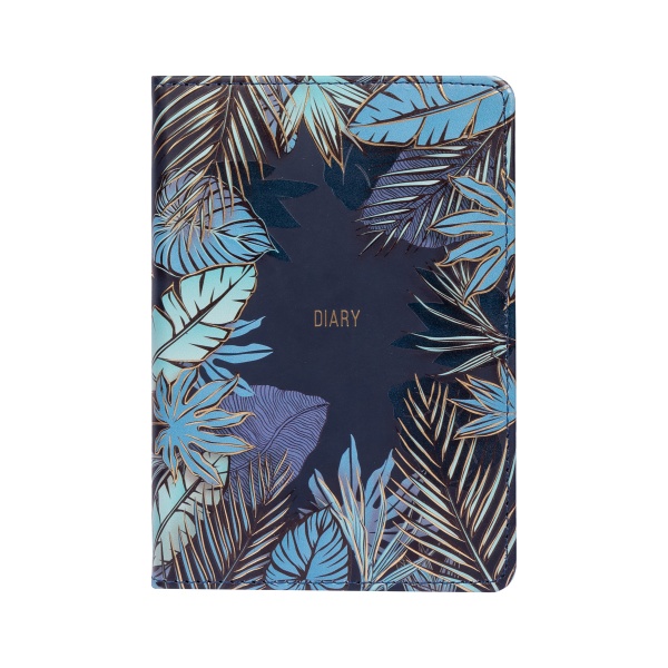 Щоденник недатований синій YES Sonata A6 2022