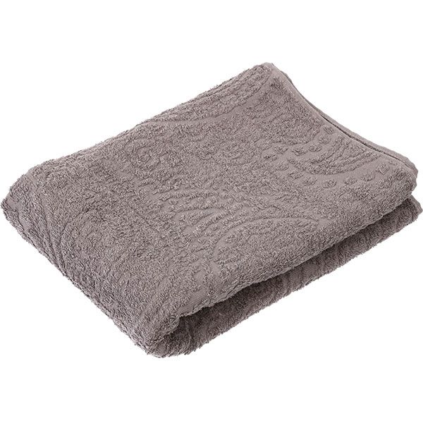 Рушник La Nuit Жакард сірий 70x140 см