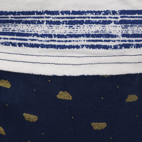 Пижама женская Stripe р. S бело-синий 