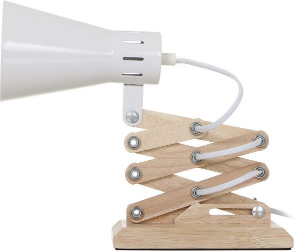 Настольная лампа декоративная Rabalux Edgar 4430 25 Вт E14 белый 