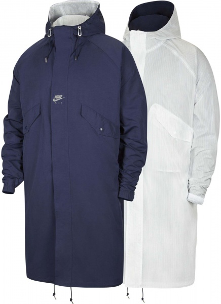 Пальто Nike U NRG AM REV PARKA DC9982-451 р.S синий