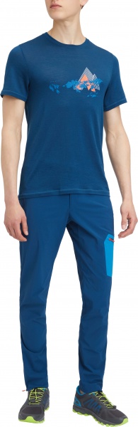 Футболка McKinley Tate M 417776-635 р.XL синій