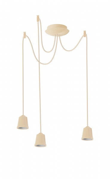 Підвіс ERKA 323 3x60 Вт E27 слонова кістка 323005 
