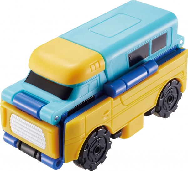 Машинка-трансформер Flip Cars 2 в 1 Міський транспорт, Автомобіль караван і Автомобіль для поливу EU463875-35