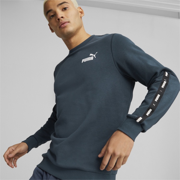 Світшот Puma ESS+ TAPE CREW TR 84738416 р. XXL синій