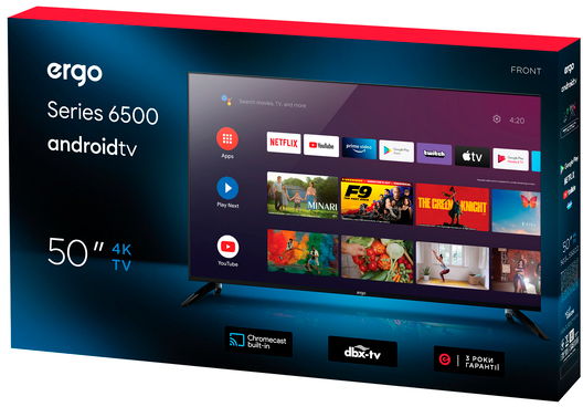 Телевизор Ergo 50GUS6500