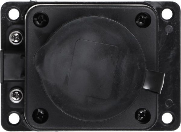 Колодка UP! (Underprice) із заземленням 1 гн. чорний YK-401P-BK 