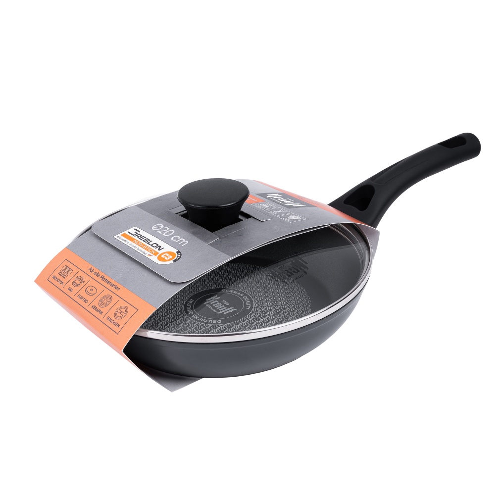 Сковорода з кришкою Krauff Hamburg 20 см 25-45-155