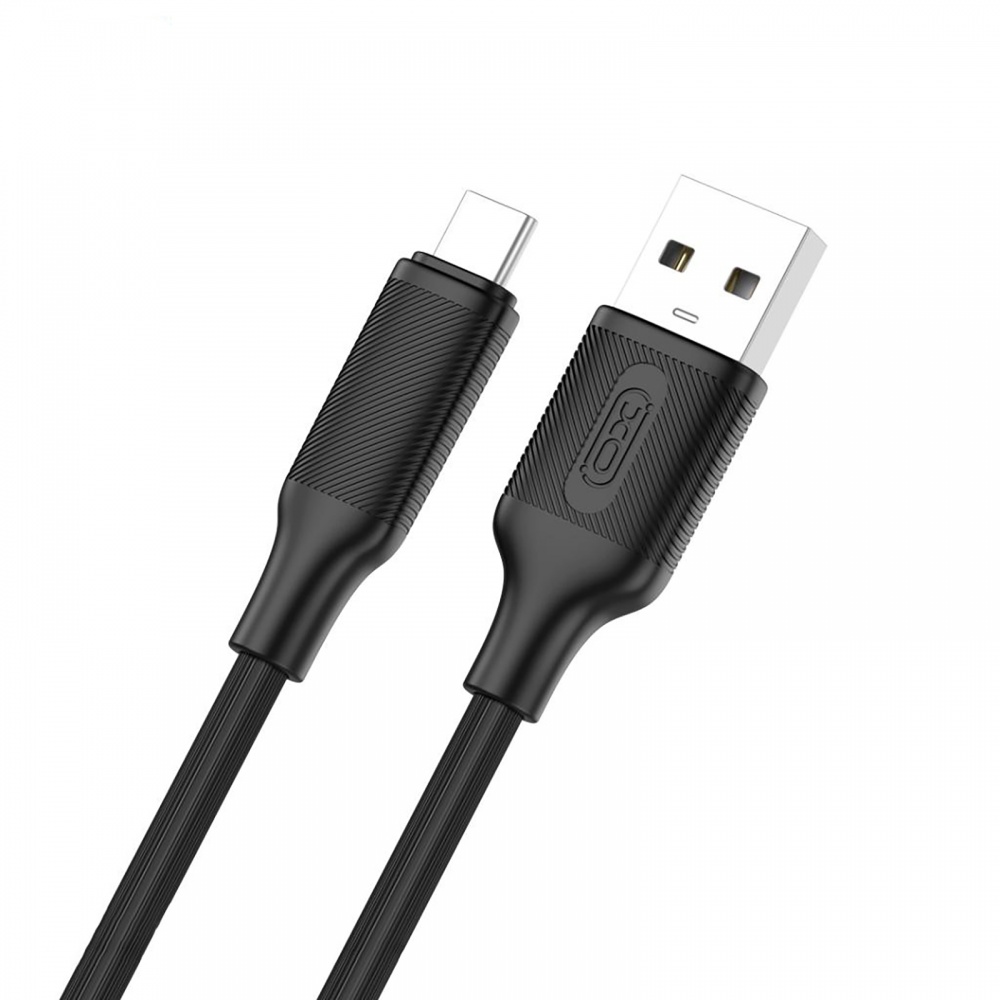Кабель Xo NB265-AC USB-A to USB-C 3А 1 м black (NB265-AC.black)