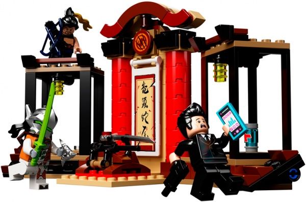 Конструктор LEGO Overwatch Гиндза против Гэндзи 6250949