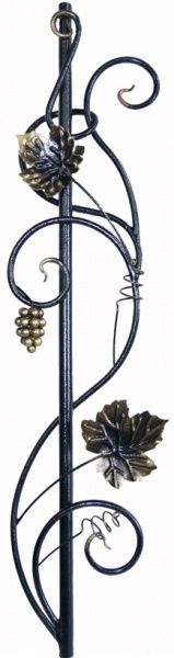 Стойка прямая с виноградом 1000х200 мм