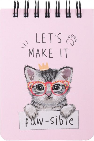 Блокнот Сучасні коти у бізнесі 10,5x7,5 см