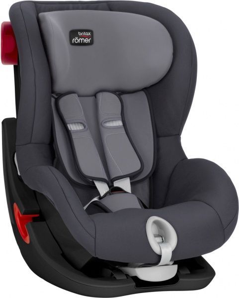 Автокресло Britax-Romer King II Black Series серый storm gray 2000027559