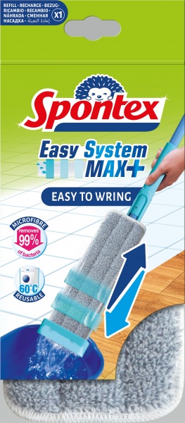 Сменная насадка к швабре SPONTEX Easy System Max+ 33 см 
