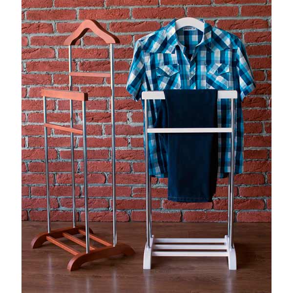 Вешалка для одежды Фенстер Комфорт №2 орех/алюминий