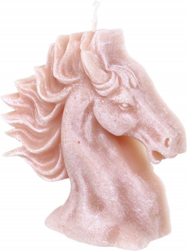 Свеча Лошадь 120 г символ 2026 года цвет в ассортименте Pako-If