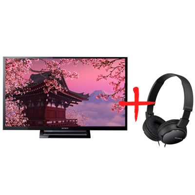 Телевізор Sony KDL32R413BBR + навушники MDRZX110B.AE