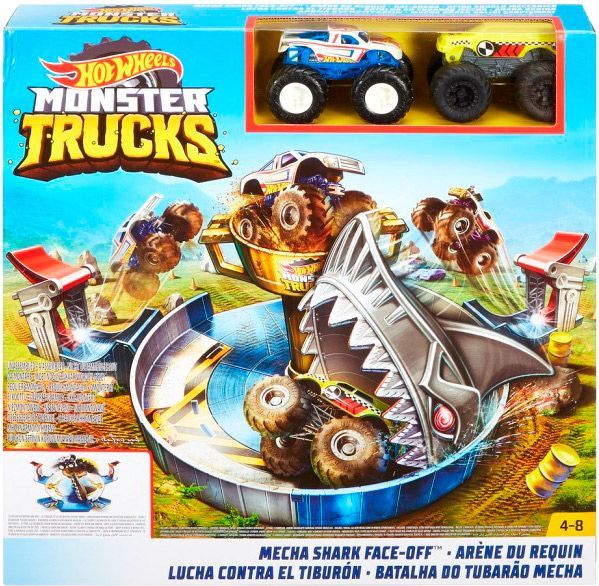 Трек Hot Wheels Небезпечне протистояння серії Monster Trucks FYK14