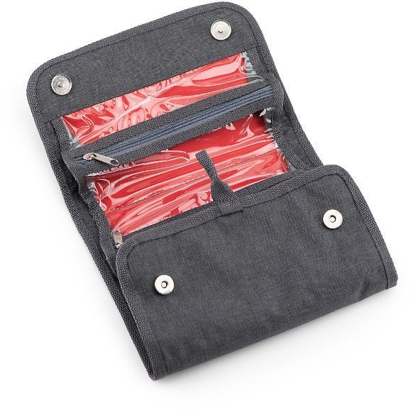 Органайзер дорожный для мелочей ТрендБай Зиппин серый