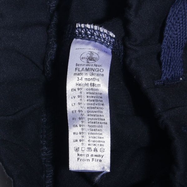 Комплект для девочек Фламинго синий р.68 052-314 