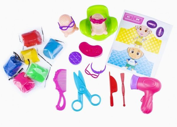 Набір маси для ліплення Genio Kids Студія зачісок TA1085