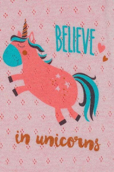 Комбинезон детский ТМ Софія Единорог р.62 коралловый 180362 