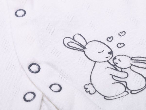 Комбинезон детский унисекс Minikin р.56 молочный 21220556 