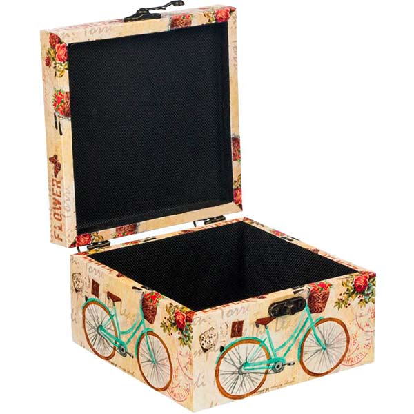 Сундук для украшений Bike 14.2x15x8.2 см
