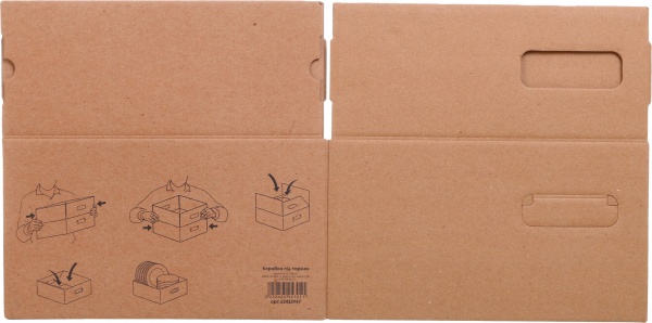 Коробка под тарелки 30.5х30.5х17.5 см