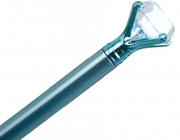 Ручка шариковая Бриллиант голубая чернила синие 