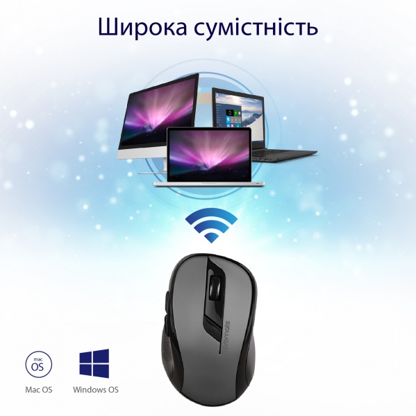 Миша Promate Clix-7 black 