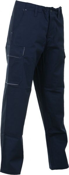 Брюки рабочие Торнадо Фаворит на рост 5/6 р. 56-58 синий с серыми вставками