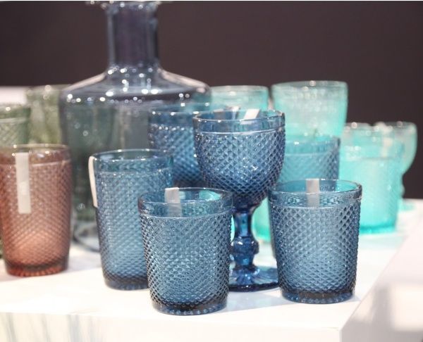 Стакан низкий Corn 290 мл синий 290 мл 1 шт. Fiora 