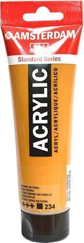 Фарба акрилова сієна натуральна 234 20 мл Amsterdam Standart Royal Talens