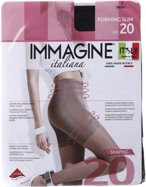Колготки женские Immagine Forming Slim 20 Den Nero р. 2 черный 1 шт. 