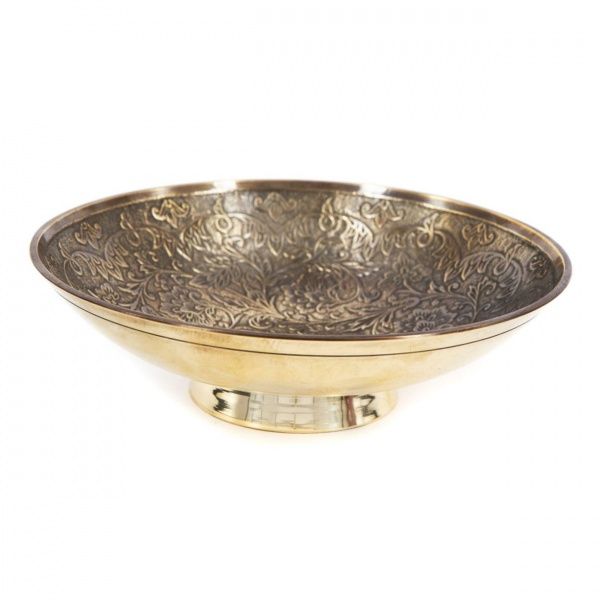 Конфетница медная декоративная 15 см 2004