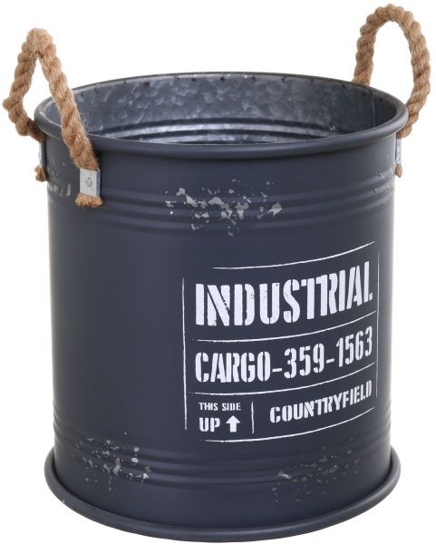 Бочка для хранения Cargo 30х31 см серая 