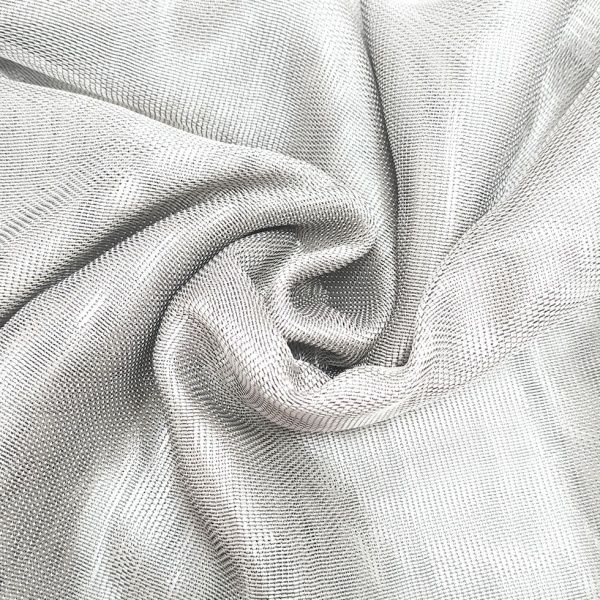 Тюль Grid 300х290 см серо-голубой Decora textile