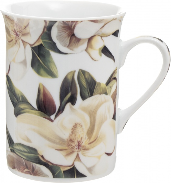 Набор для чая Белая магнолия 3 предмета Keramia