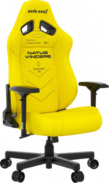 Крісло Anda Seat NAVI Edition Size L Yellow (AD19-05-Y-PV) жовтий 