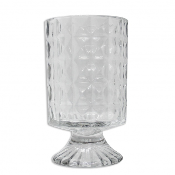 Ваза для квітів Cristal Britney 17,5 см прозорий 