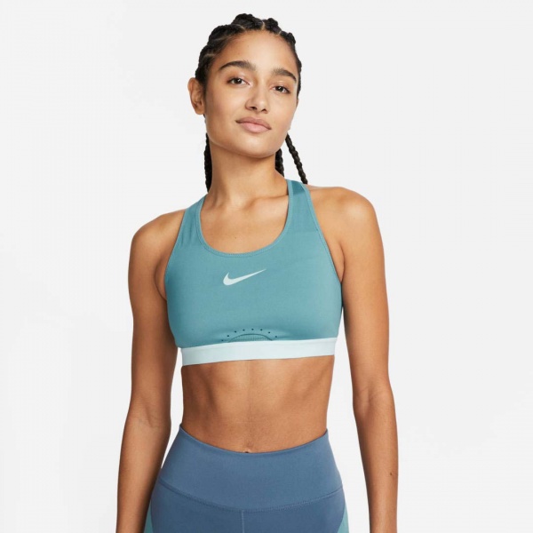 Бра Nike W NK DF SWSH HS BRA DD0428-440 р.LF-G блакитний