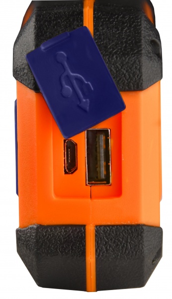 Ліхтарик ECOНОМЕ WL400R чорний із жовтим