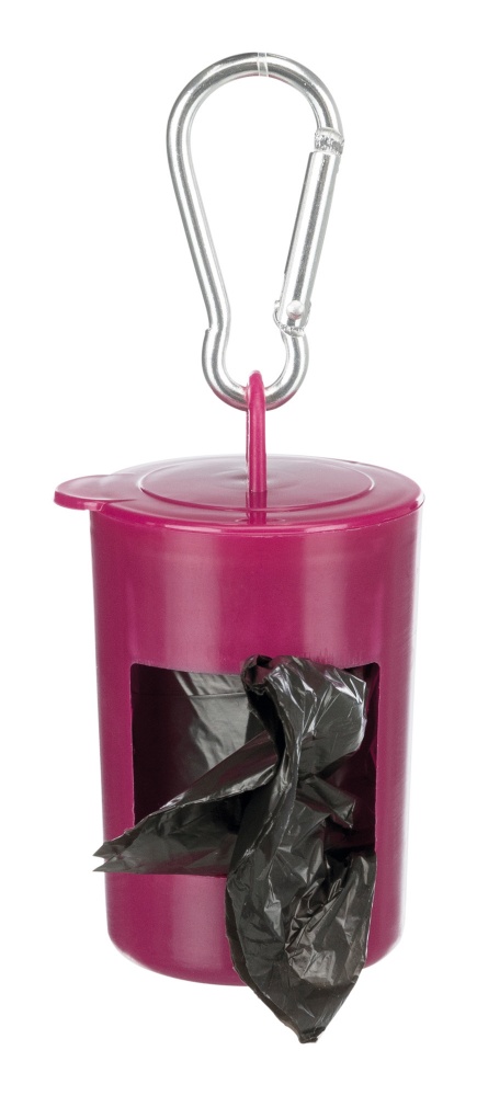 Контейнер для гигиенических пакетов Trixie с пакетами для фекалий M 2х20 шт/уп.