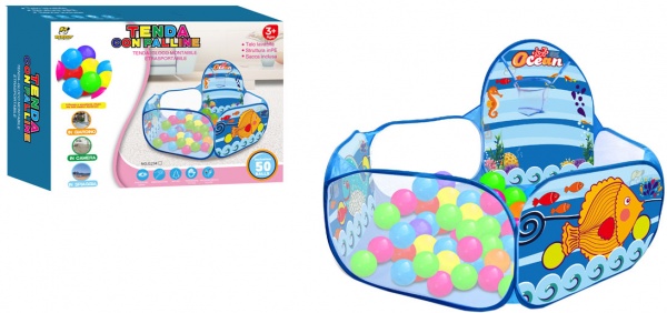 Игровой набор Babysit Палатка с шариками 25 шт. 120x75 см HW22100692