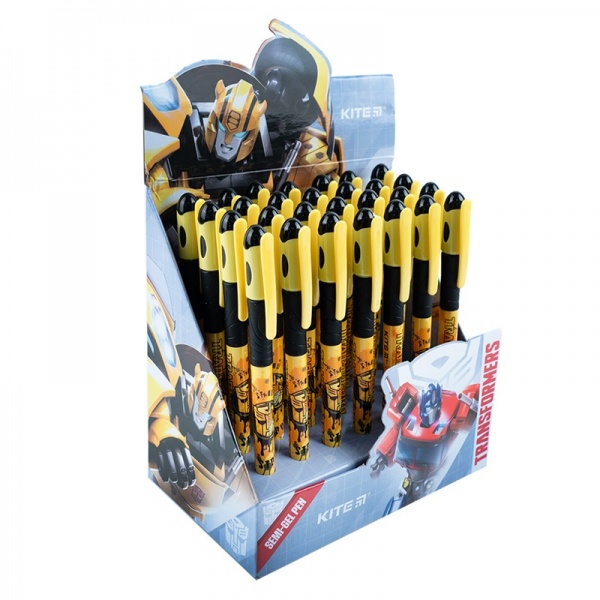 Ручка масляная KITE Трансформер синяя 