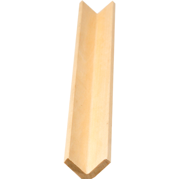 Уголок гладкий Woodprofile наружный 27х27х2600 мм липа