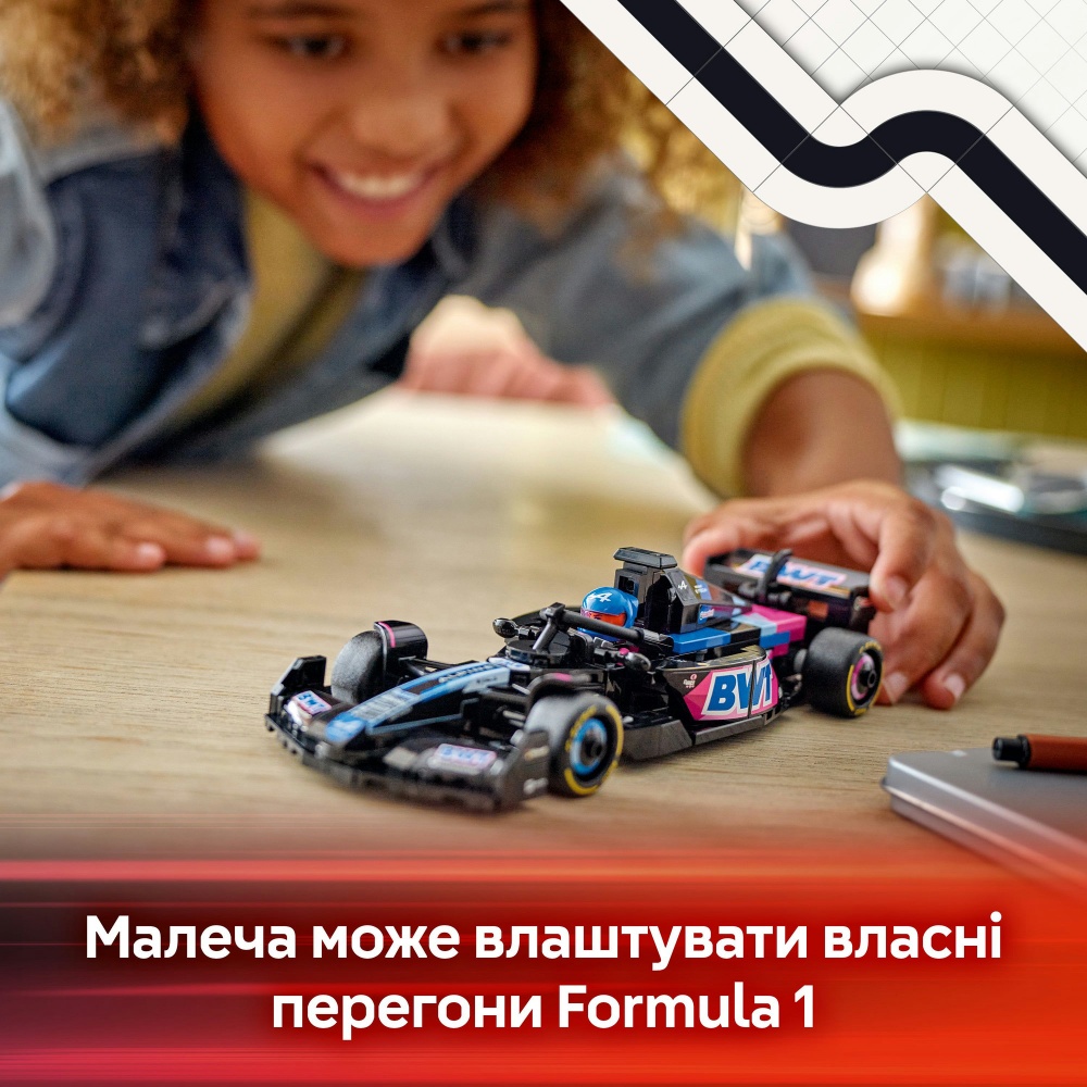 Конструктор LEGO Speed Champions Автомобиль для гонки BWT Alpine F1® Team A524 77248