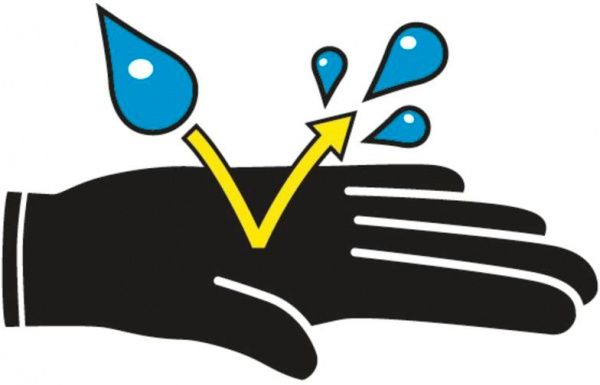 Рукавички Delta Plus VV736BL зимові акрилові з покриттям латекс XL (10) WUAVV736BL10